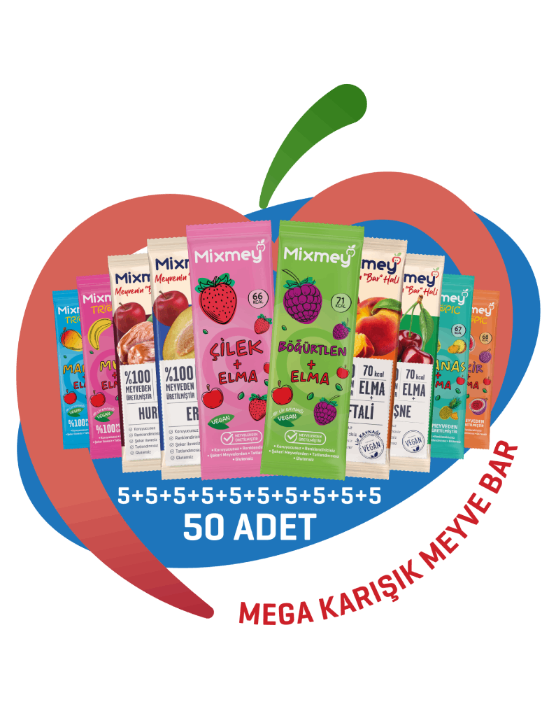 Mega Karışık Meyve Bar Paketi